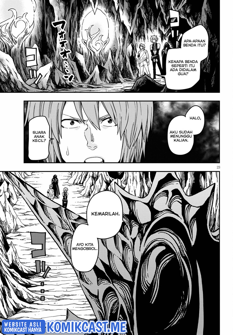 Konjiki no Moji Tsukai Chapter 83 Gambar 24