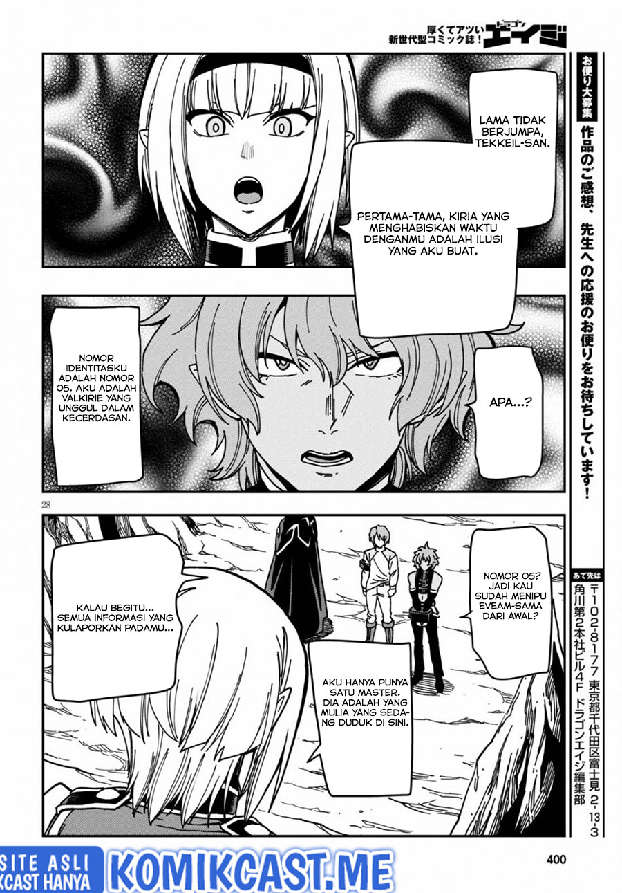 Konjiki no Moji Tsukai Chapter 83 Gambar 28