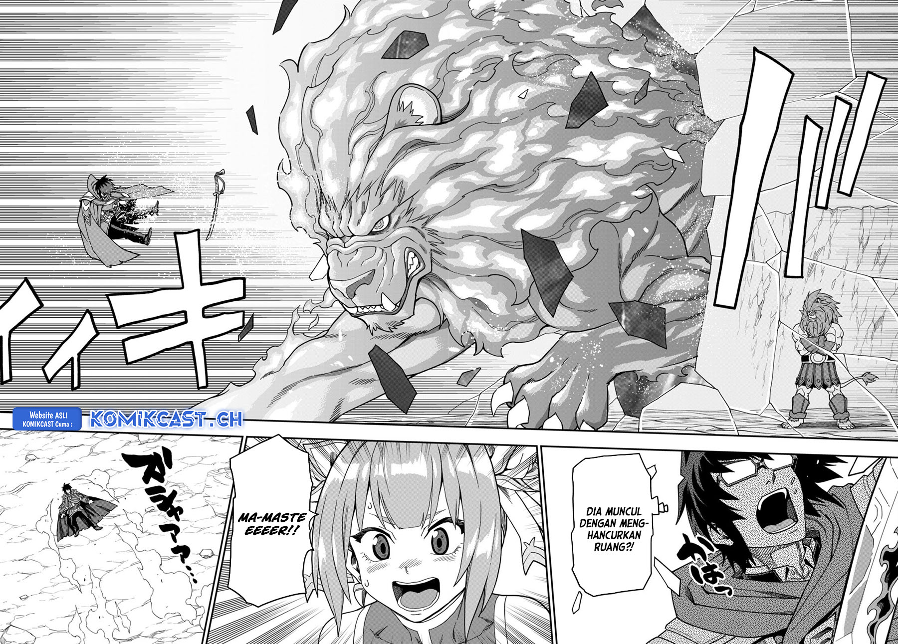 Konjiki no Moji Tsukai Chapter 93 Gambar 13