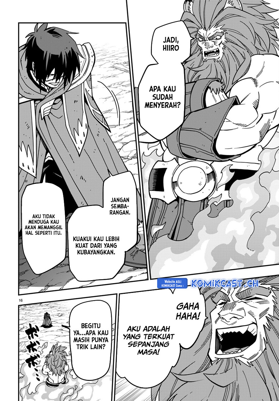 Konjiki no Moji Tsukai Chapter 93 Gambar 16