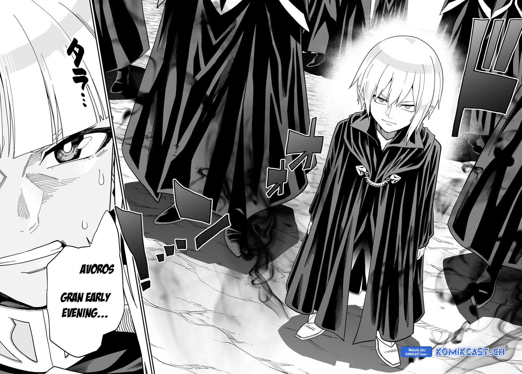 Konjiki no Moji Tsukai Chapter 95.5 Gambar 9
