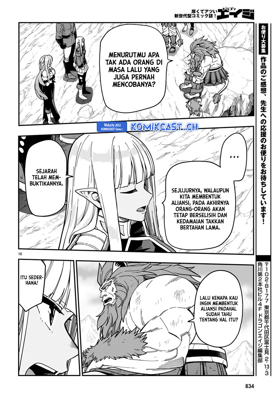 Konjiki no Moji Tsukai Chapter 95 Gambar 16