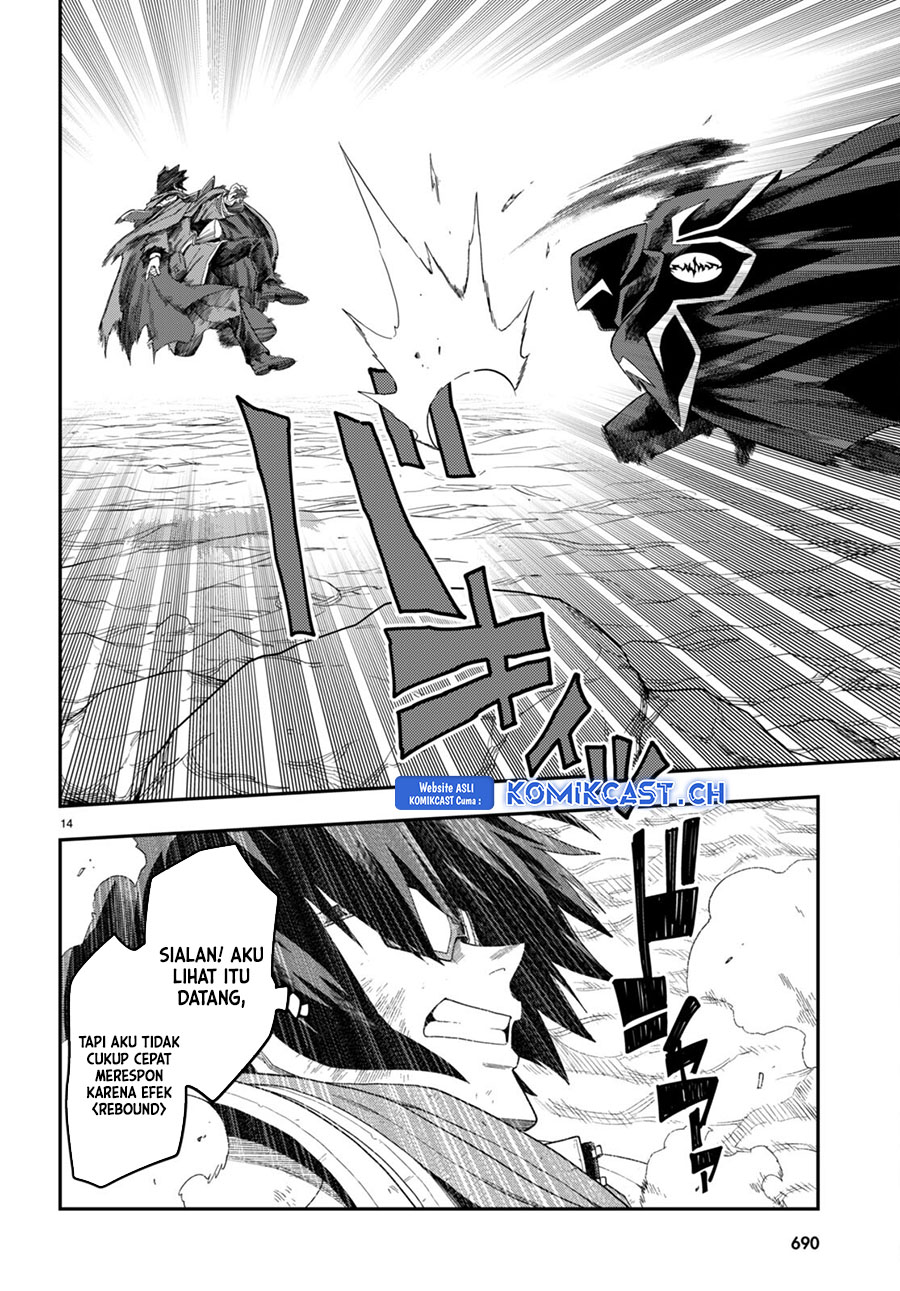 Konjiki no Moji Tsukai Chapter 96 Gambar 17