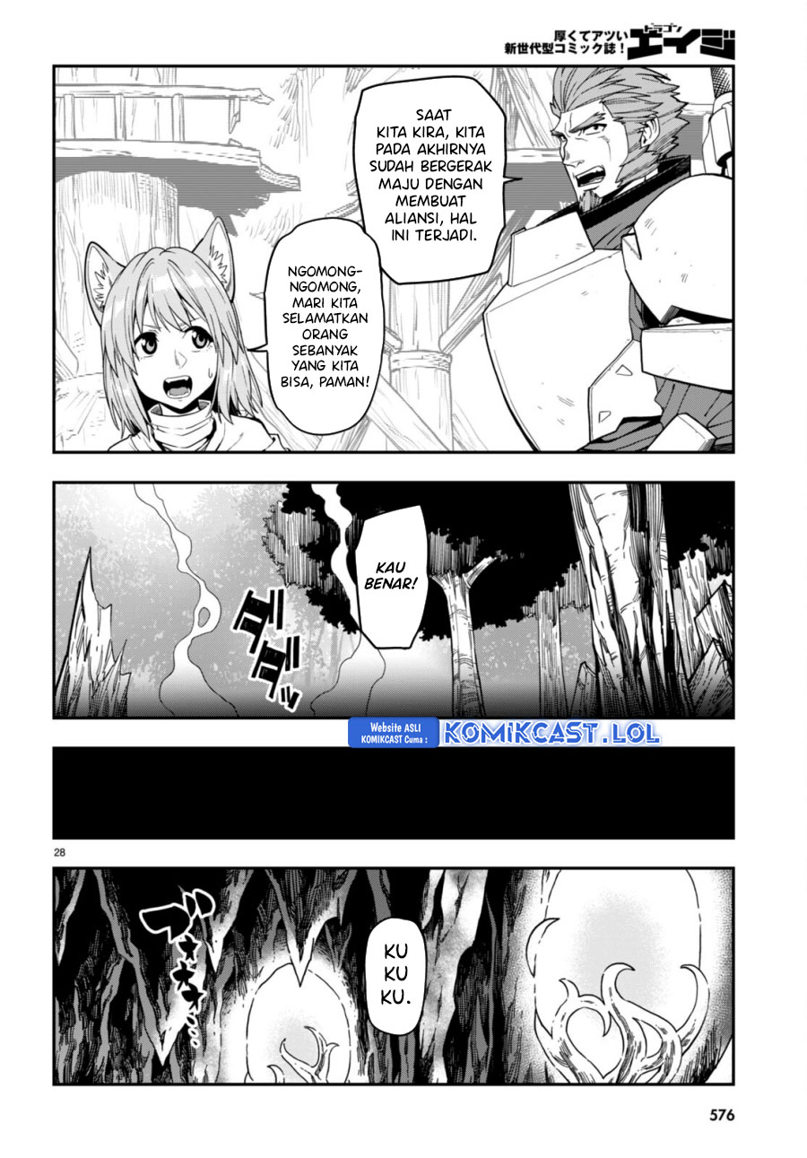 Konjiki no Moji Tsukai Chapter 99 Gambar 28