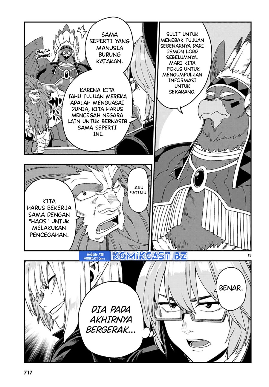 Konjiki no Moji Tsukai Chapter 111 Gambar 14