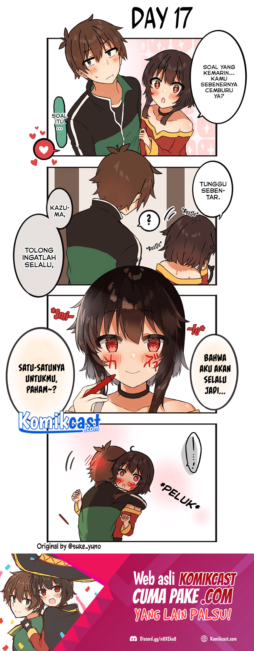 Kono Subarashii Sekai ni Shukufuku wo! – KazuMegu will get married in 100 days Chapter 17 Gambar 2
