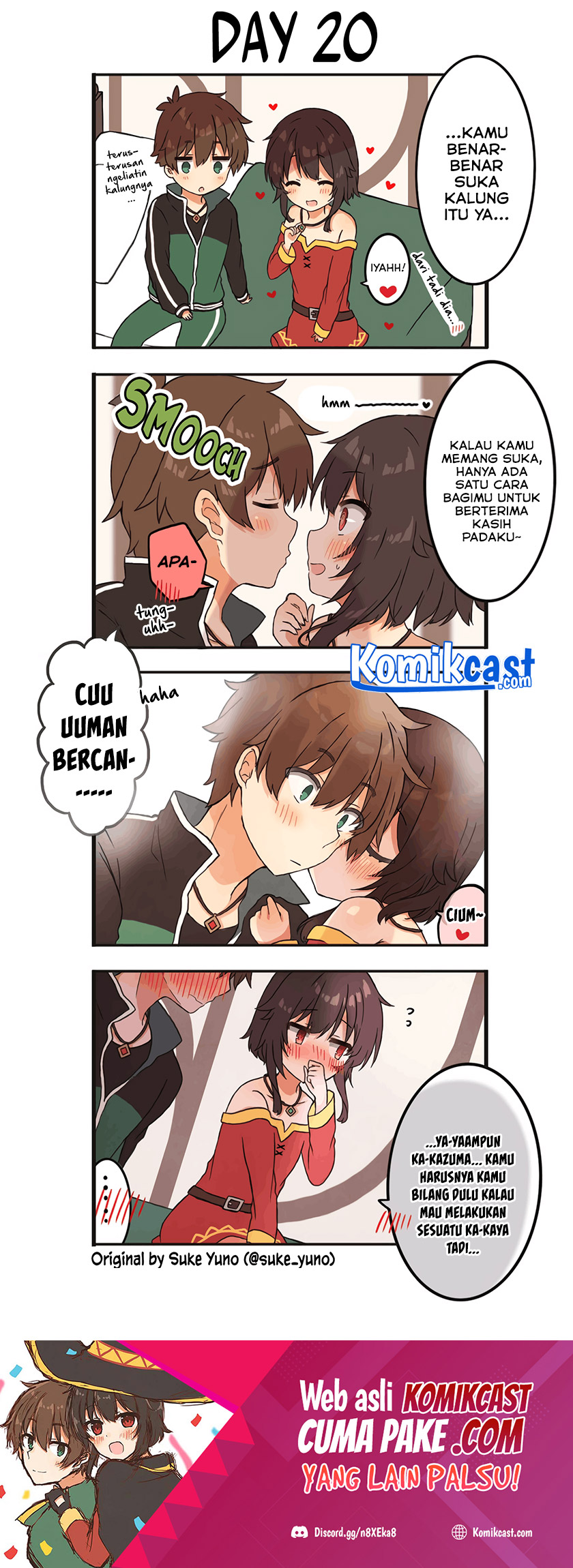 Kono Subarashii Sekai ni Shukufuku wo! – KazuMegu will get married in 100 days Chapter 20 Gambar 2