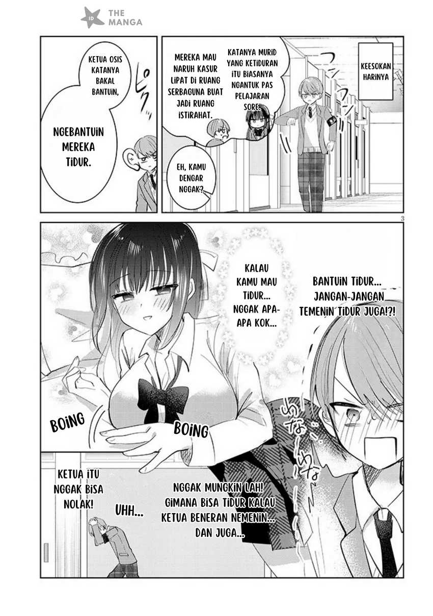 Kotowarenai Kaichou wa Tomoe-kun ni Dake shite Agetai Chapter 02 Gambar 4