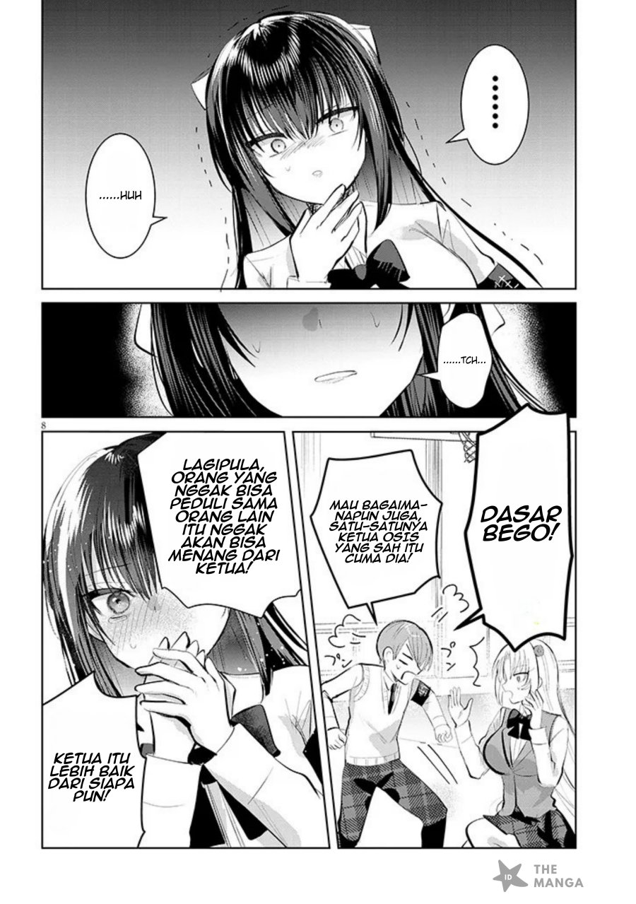 Kotowarenai Kaichou wa Tomoe-kun ni Dake shite Agetai Chapter 08 Gambar 9