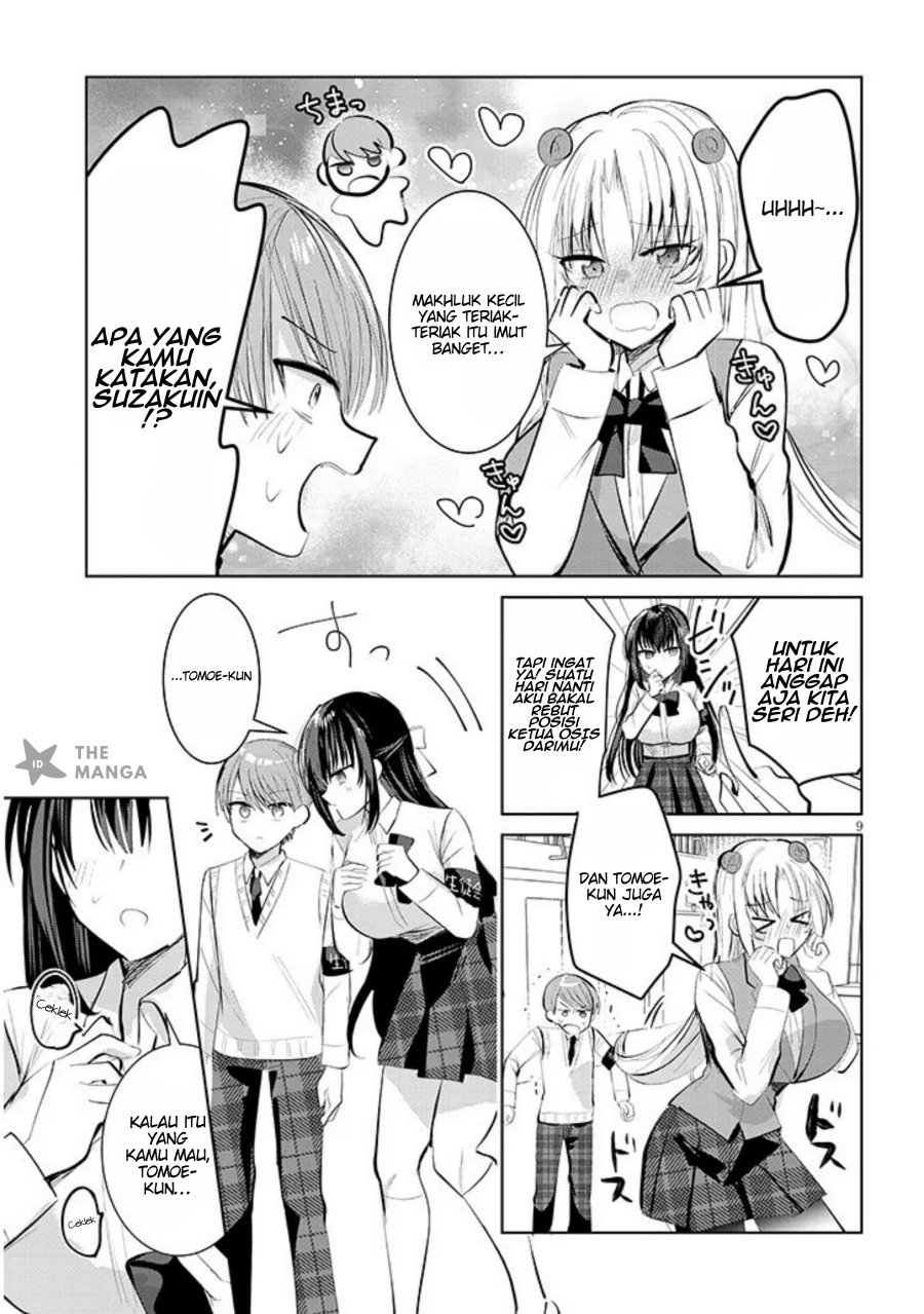 Kotowarenai Kaichou wa Tomoe-kun ni Dake shite Agetai Chapter 08 Gambar 10