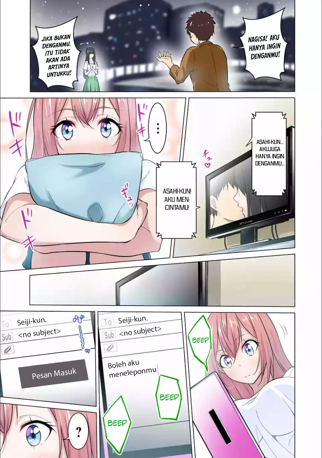 Kou 2 ni Time Leaped Shita Ore ga, Touji suki Datta Sensei ni Kokutta Kekka Chapter 32.5 Gambar 2