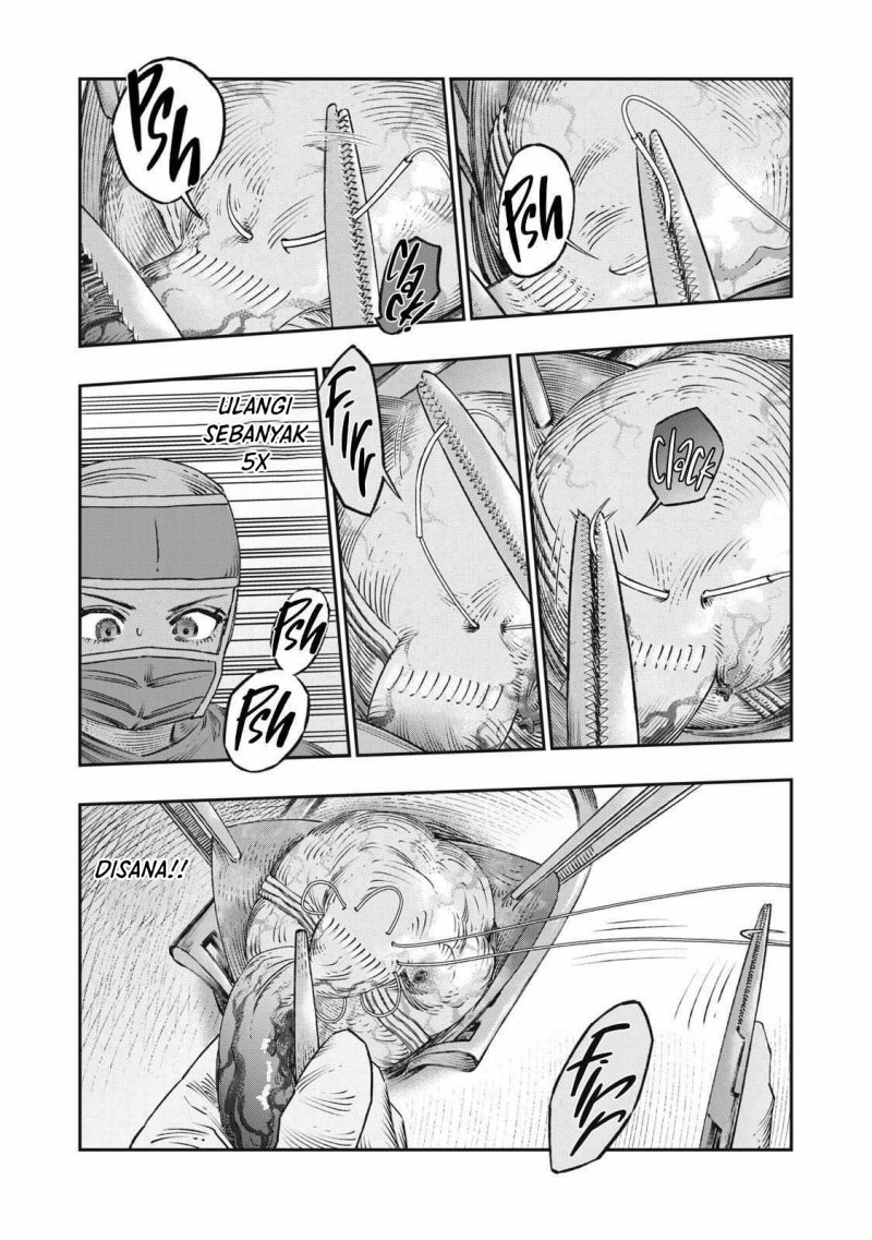 Koudou ni Hattatsu Shita Igaku wa Mahou to Kubetsu ga Tsukanai Chapter 18 Gambar 12