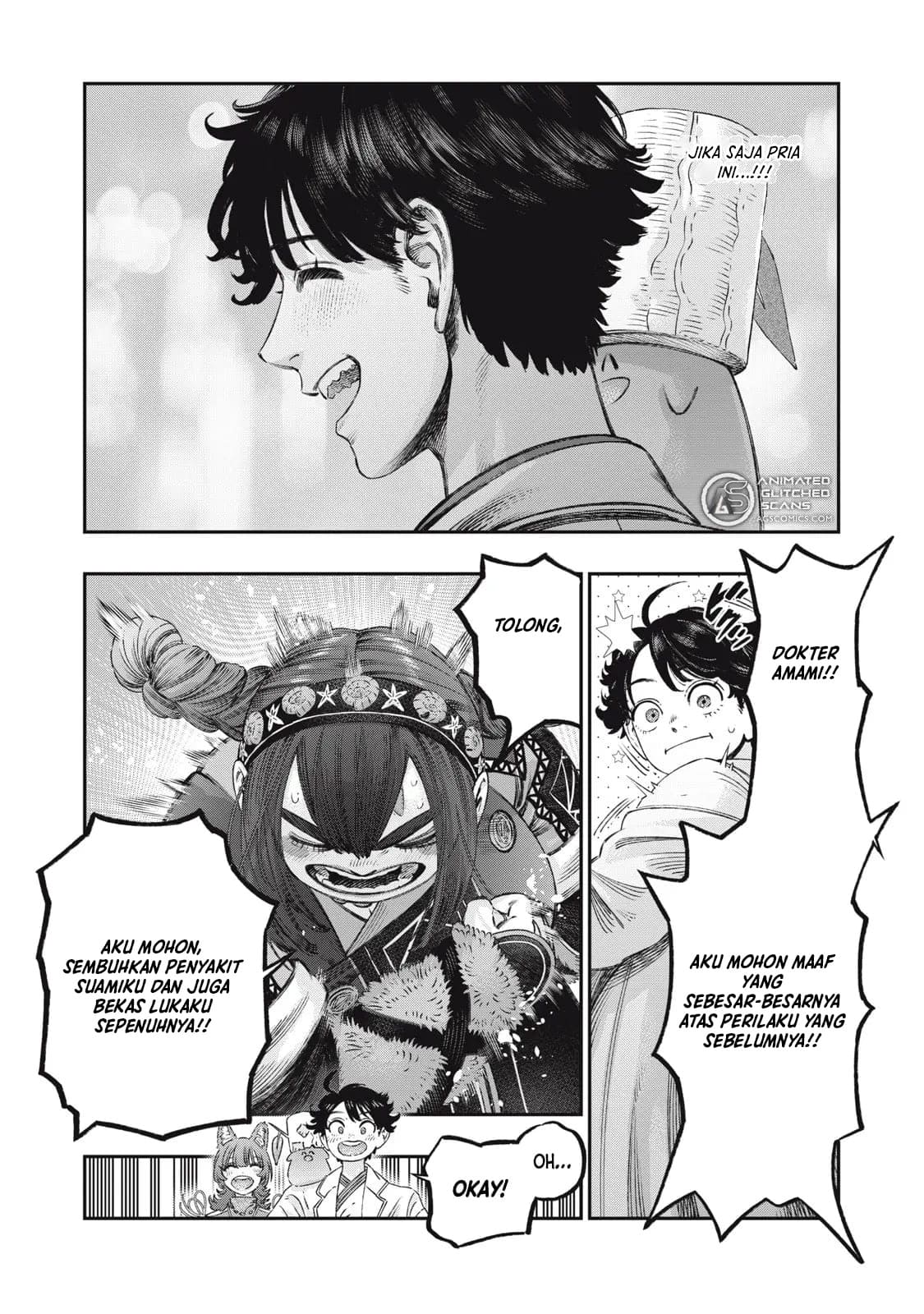 Koudou ni Hattatsu Shita Igaku wa Mahou to Kubetsu ga Tsukanai (THE ISEKAI DOCTOR) Chapter 31 Gambar 27