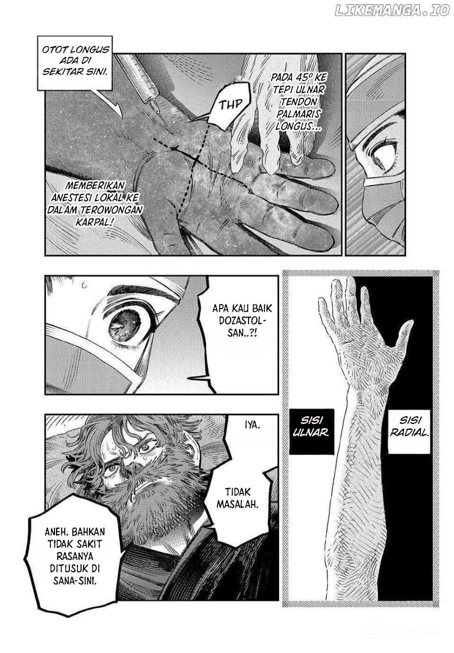 Koudou ni Hattatsu Shita Igaku wa Mahou to Kubetsu ga Tsukanai (THE ISEKAI DOCTOR) Chapter 33 Gambar 22