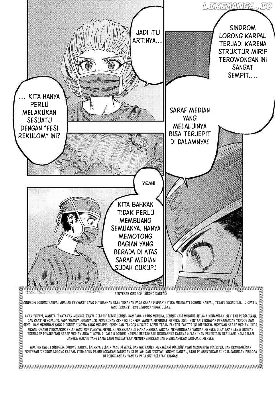 Koudou ni Hattatsu Shita Igaku wa Mahou to Kubetsu ga Tsukanai (THE ISEKAI DOCTOR) Chapter 33 Gambar 39