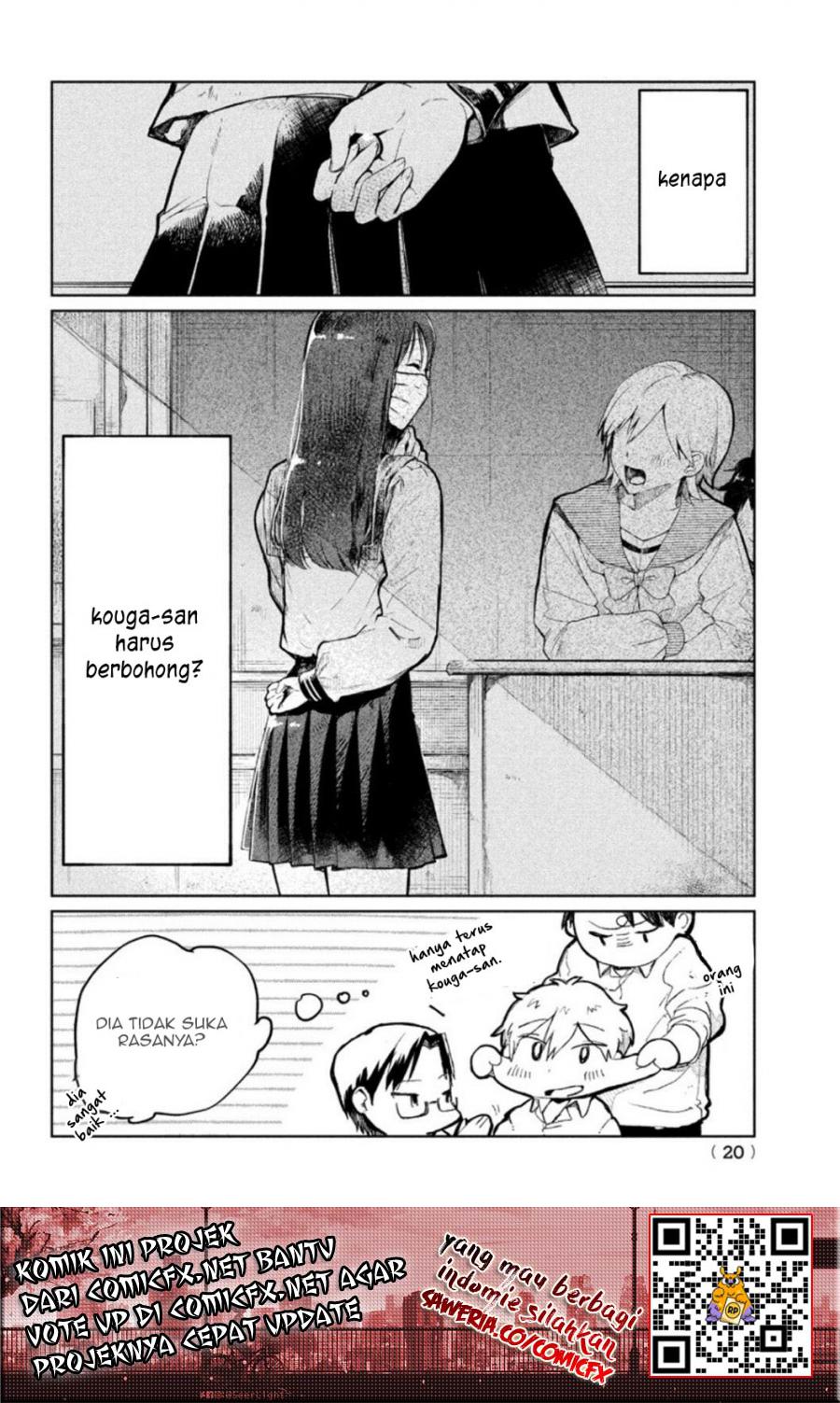 Kouga-san no Kamiguse Chapter 01.1 Gambar 9