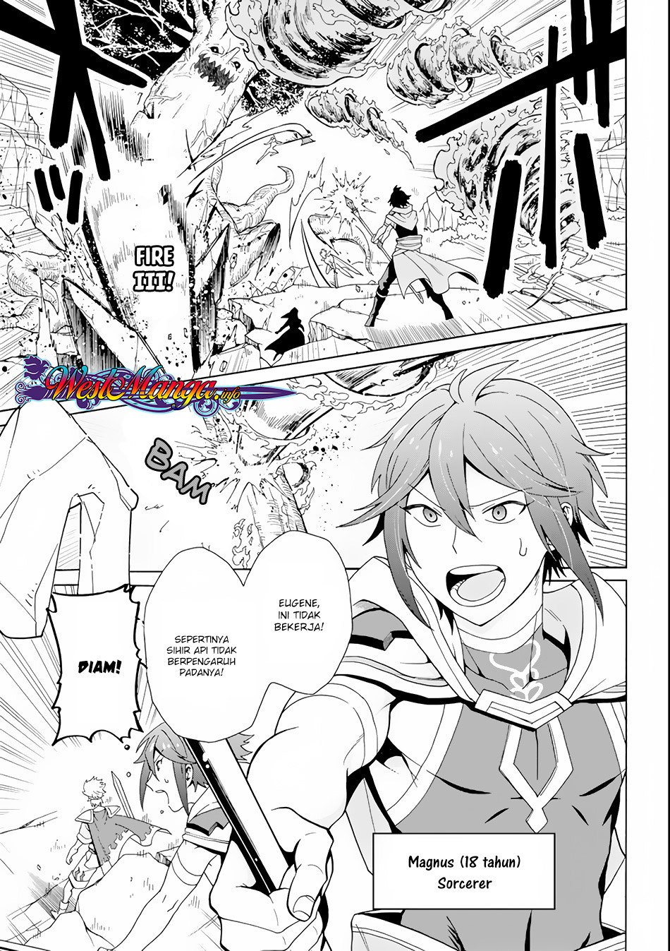 Kouryakuhon o Kushi Suru Saikyou no Mahoutsukai ~”meirei sa sero” to wa Iwa Senai Oreryuu Mao Tobatsu Saizen Ruuto ~ Chapter 01 Gambar 5