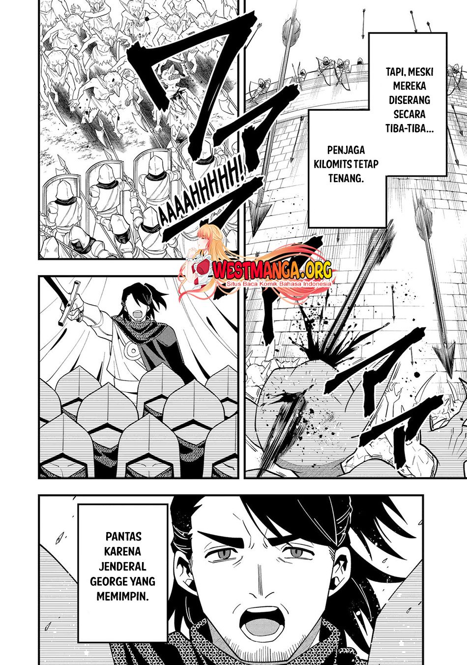 Kouryakuhon o Kushi Suru Saikyou no Mahoutsukai ~”meirei sa sero” to wa Iwa Senai Oreryuu Mao Tobatsu Saizen Ruuto ~ Chapter 54 Gambar 17