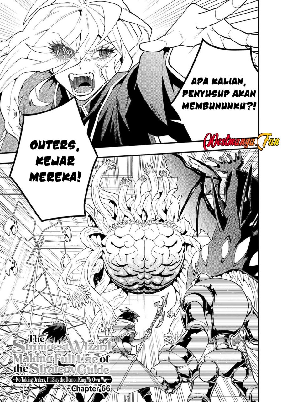 Kouryakuhon o Kushi Suru Saikyou no Mahoutsukai ~”meirei sa sero” to wa Iwa Senai Oreryuu Mao Tobatsu Saizen Ruuto ~ Chapter 66 Gambar 2