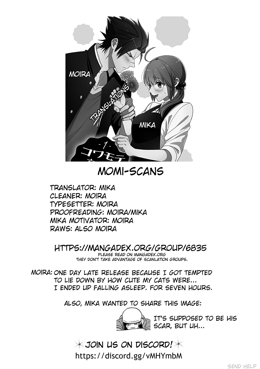 Kowamote Kokosei to Jimikosan Chapter 03 Gambar 18