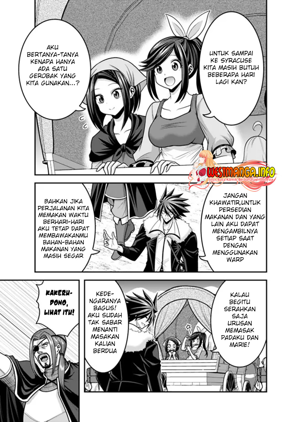 Kujibiki Tokushou: Musou Harem-ken Chapter 40.2 Gambar 9