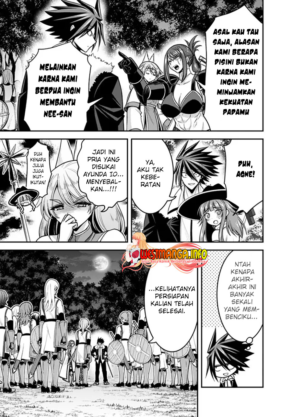 Kujibiki Tokushou: Musou Harem-ken Chapter 41.1 Gambar 12
