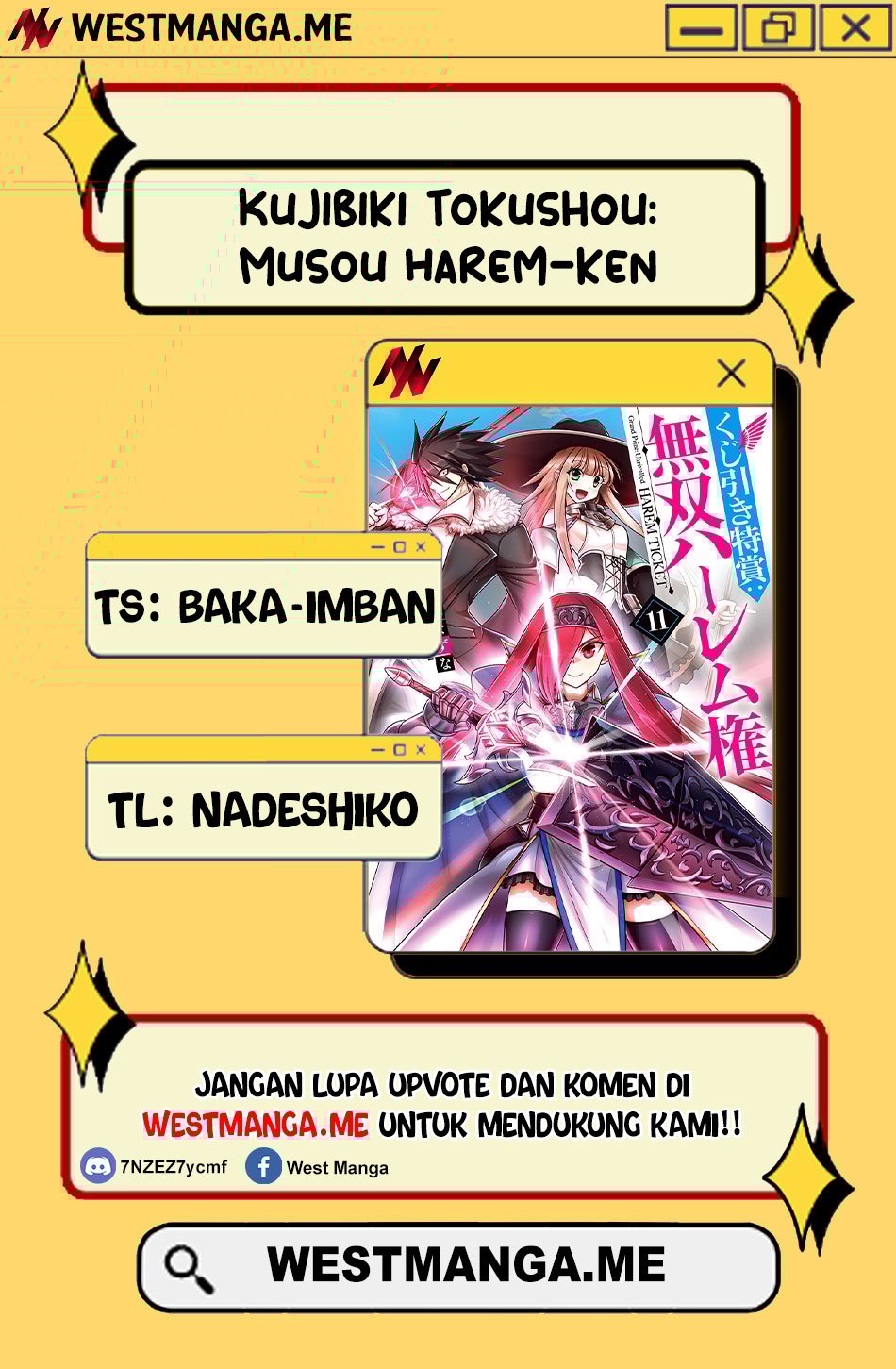 Kujibiki Tokushou: Musou Harem-ken Chapter 54 Gambar 2