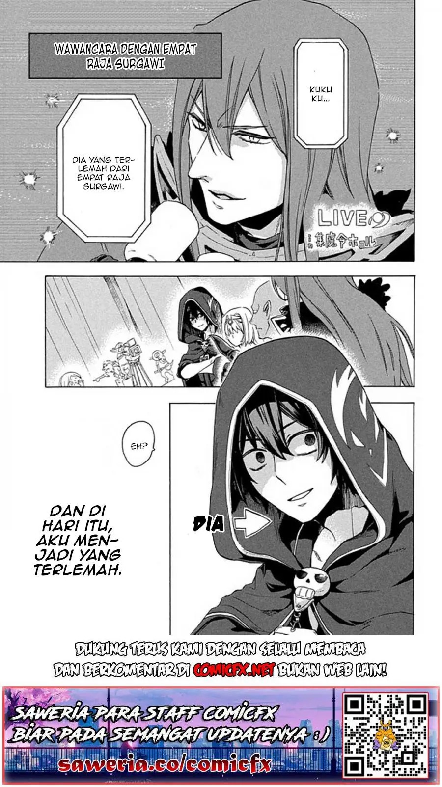 “Kukuku… He is the weakest of the Four Heavenly Monarchs.” I was dismissed from my job but somehow I became the master of a hero and a holy maiden. Chapter 01 Gambar 2