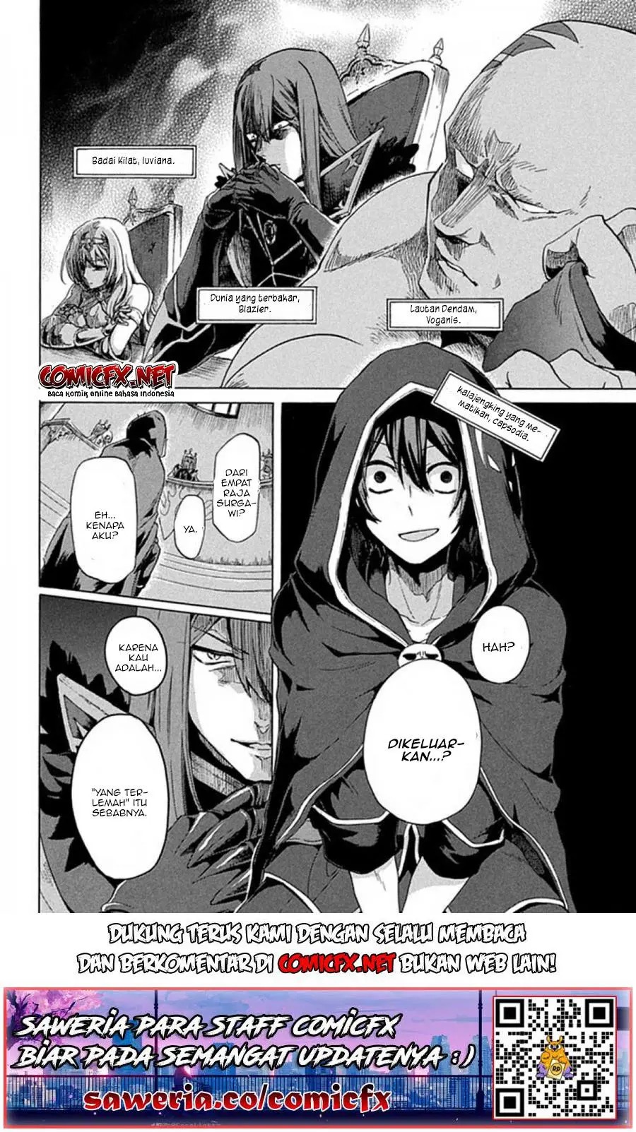 “Kukuku… He is the weakest of the Four Heavenly Monarchs.” I was dismissed from my job but somehow I became the master of a hero and a holy maiden. Chapter 01 Gambar 5