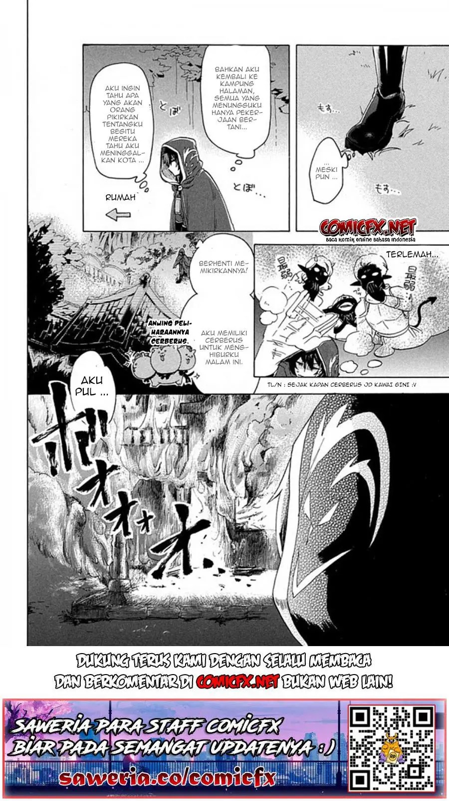 “Kukuku… He is the weakest of the Four Heavenly Monarchs.” I was dismissed from my job but somehow I became the master of a hero and a holy maiden. Chapter 01 Gambar 11