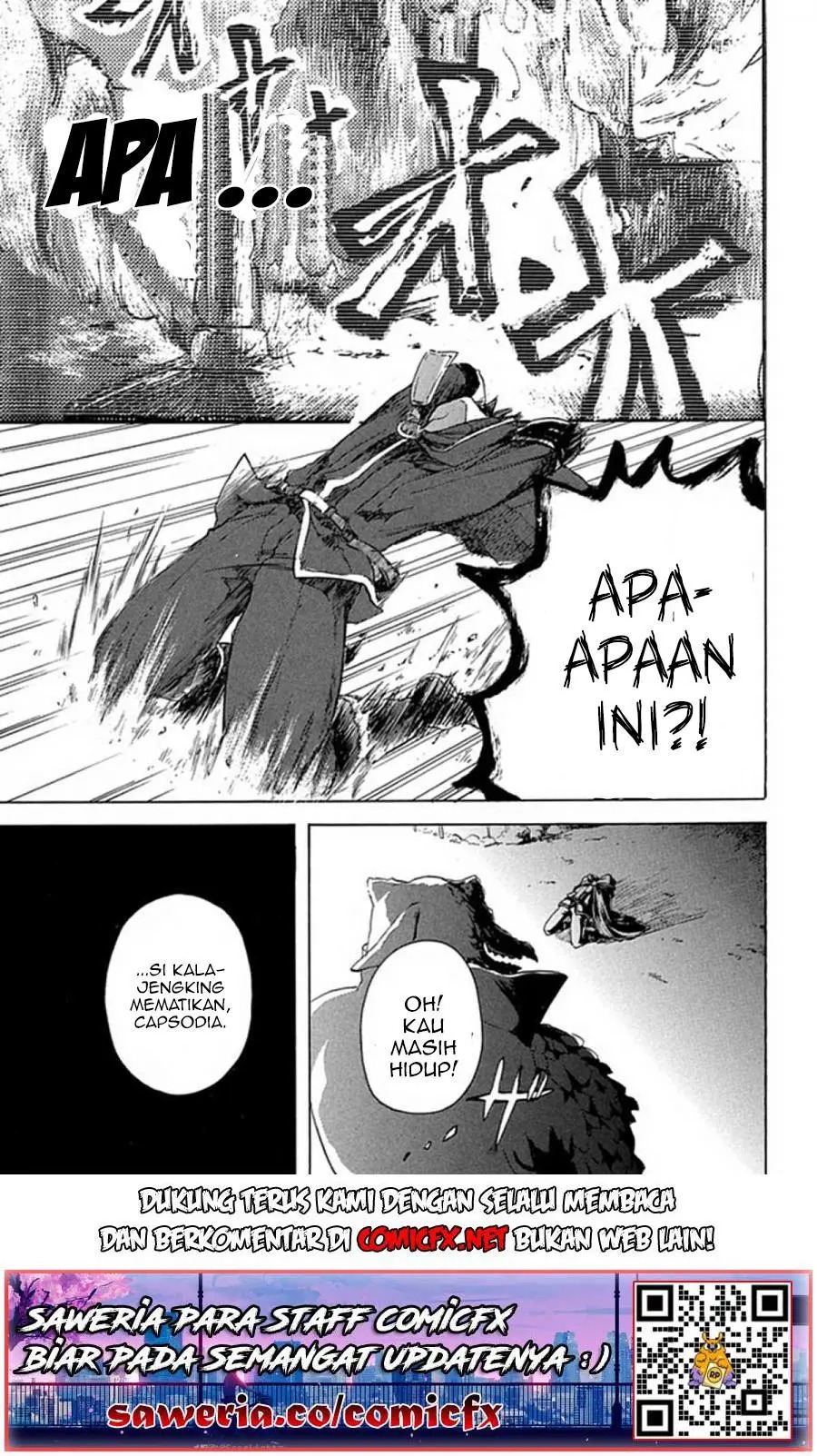“Kukuku… He is the weakest of the Four Heavenly Monarchs.” I was dismissed from my job but somehow I became the master of a hero and a holy maiden. Chapter 01 Gambar 12