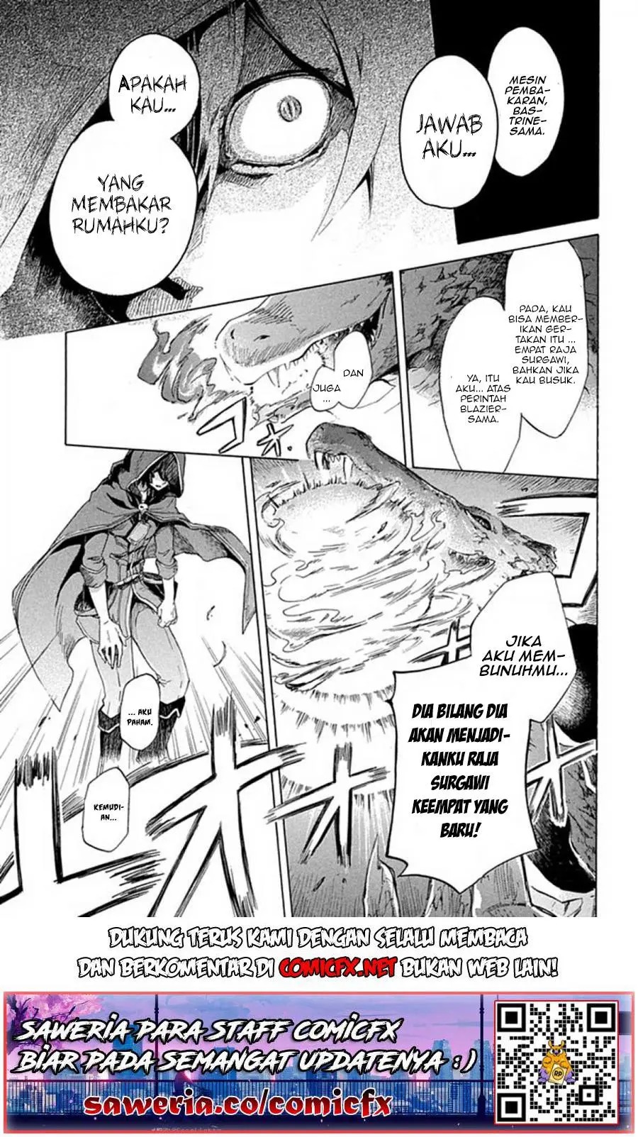 “Kukuku… He is the weakest of the Four Heavenly Monarchs.” I was dismissed from my job but somehow I became the master of a hero and a holy maiden. Chapter 01 Gambar 14