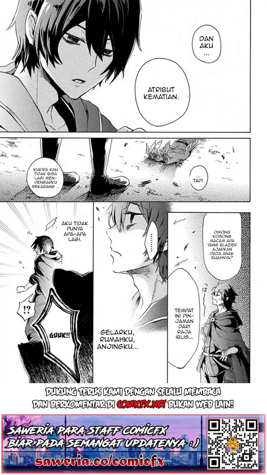 “Kukuku… He is the weakest of the Four Heavenly Monarchs.” I was dismissed from my job but somehow I became the master of a hero and a holy maiden. Chapter 01 Gambar 19