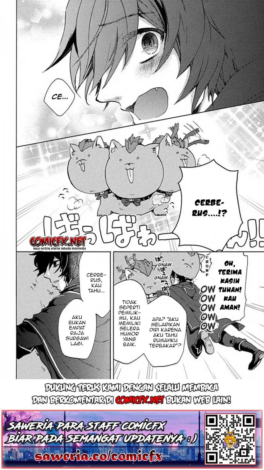 “Kukuku… He is the weakest of the Four Heavenly Monarchs.” I was dismissed from my job but somehow I became the master of a hero and a holy maiden. Chapter 01 Gambar 20