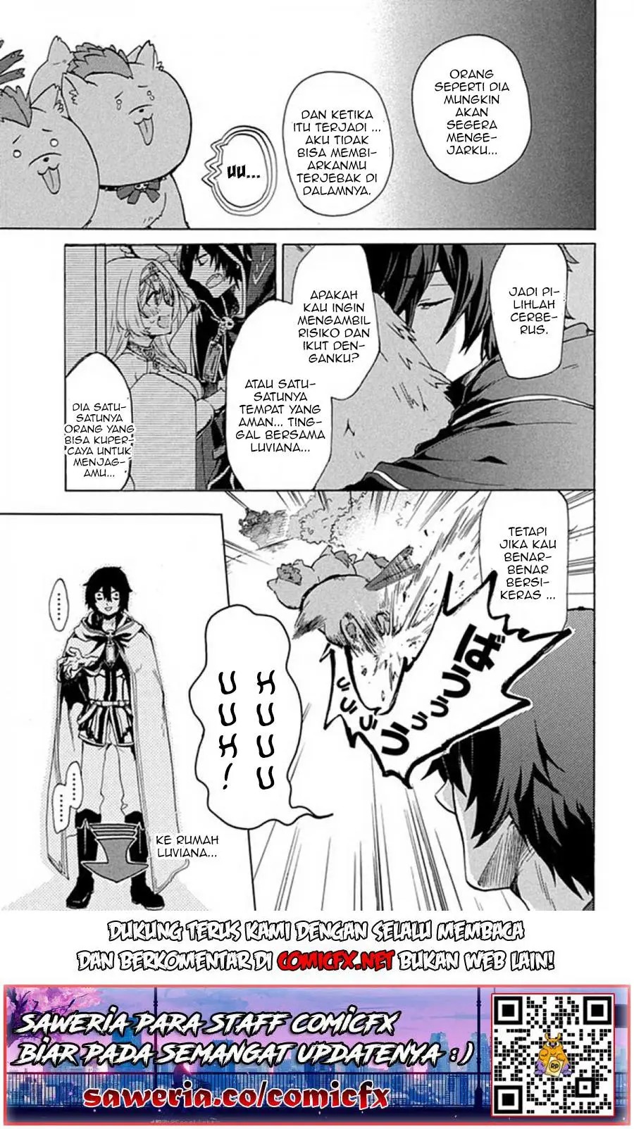 “Kukuku… He is the weakest of the Four Heavenly Monarchs.” I was dismissed from my job but somehow I became the master of a hero and a holy maiden. Chapter 01 Gambar 21