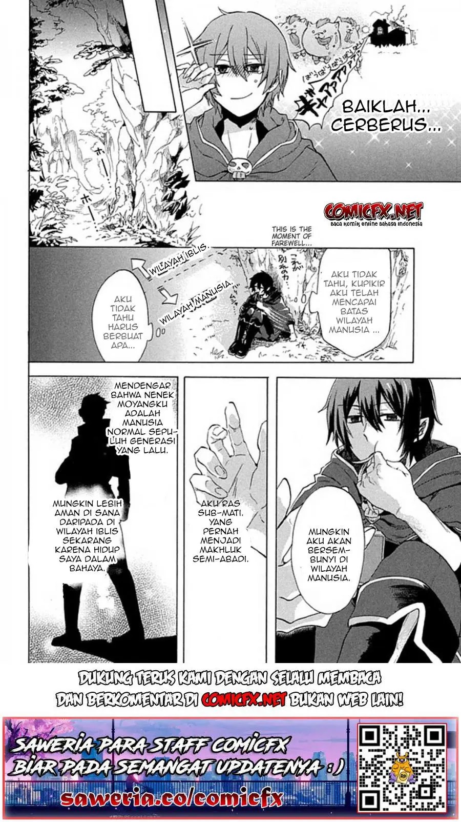 “Kukuku… He is the weakest of the Four Heavenly Monarchs.” I was dismissed from my job but somehow I became the master of a hero and a holy maiden. Chapter 01 Gambar 22