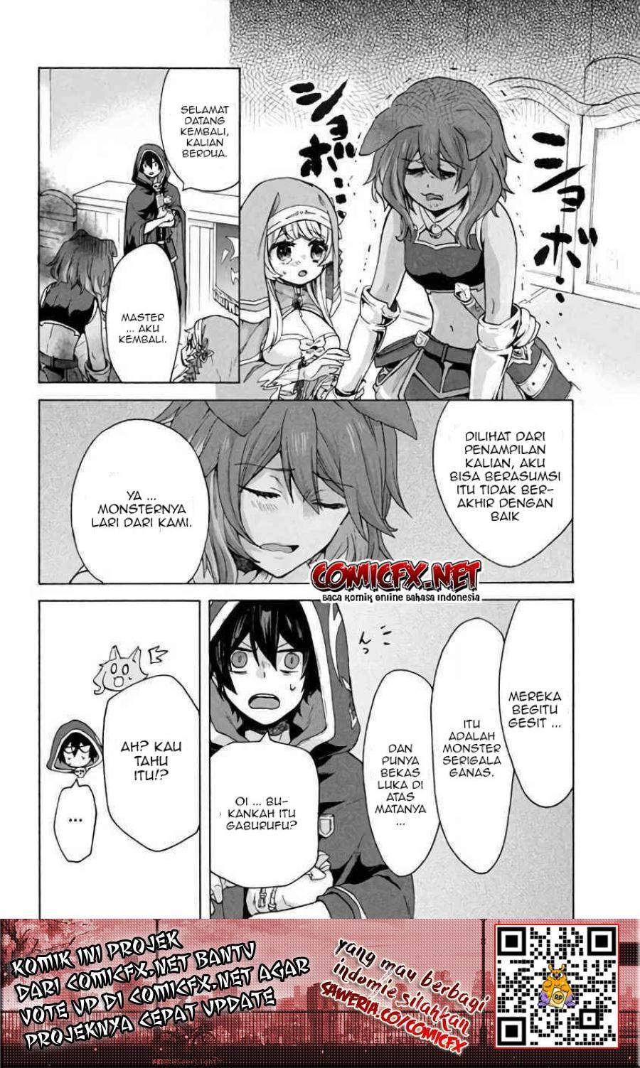 “Kukuku… He is the weakest of the Four Heavenly Monarchs.” I was dismissed from my job but somehow I became the master of a hero and a holy maiden. Chapter 05.1 Gambar 3