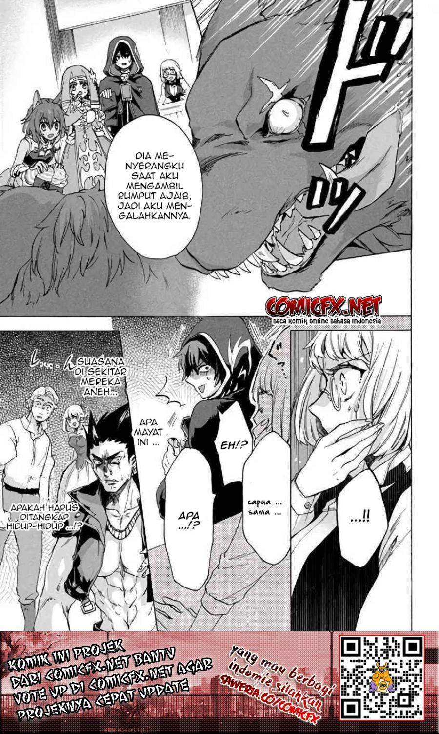 “Kukuku… He is the weakest of the Four Heavenly Monarchs.” I was dismissed from my job but somehow I became the master of a hero and a holy maiden. Chapter 05.1 Gambar 4