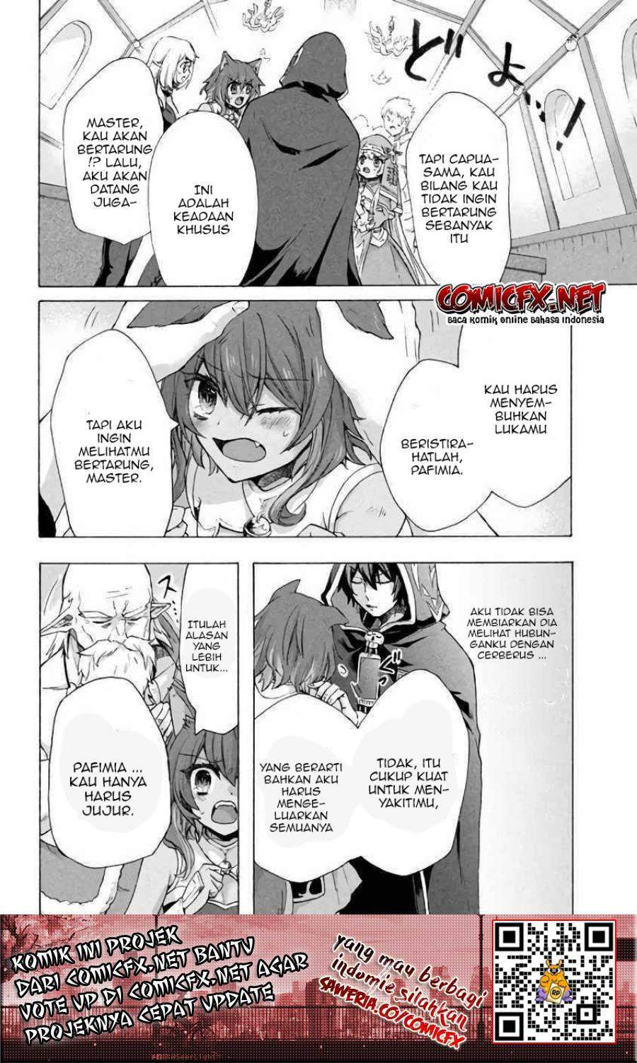 “Kukuku… He is the weakest of the Four Heavenly Monarchs.” I was dismissed from my job but somehow I became the master of a hero and a holy maiden. Chapter 05.1 Gambar 13