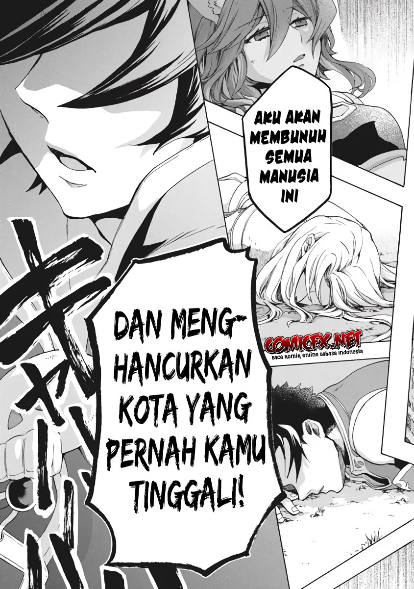 “Kukuku… He is the weakest of the Four Heavenly Monarchs.” I was dismissed from my job but somehow I became the master of a hero and a holy maiden. Chapter 09.1 Gambar 17