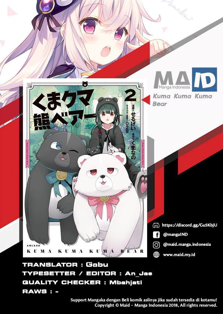 Kuma Kuma Kuma Bear Chapter 25 Gambar 2