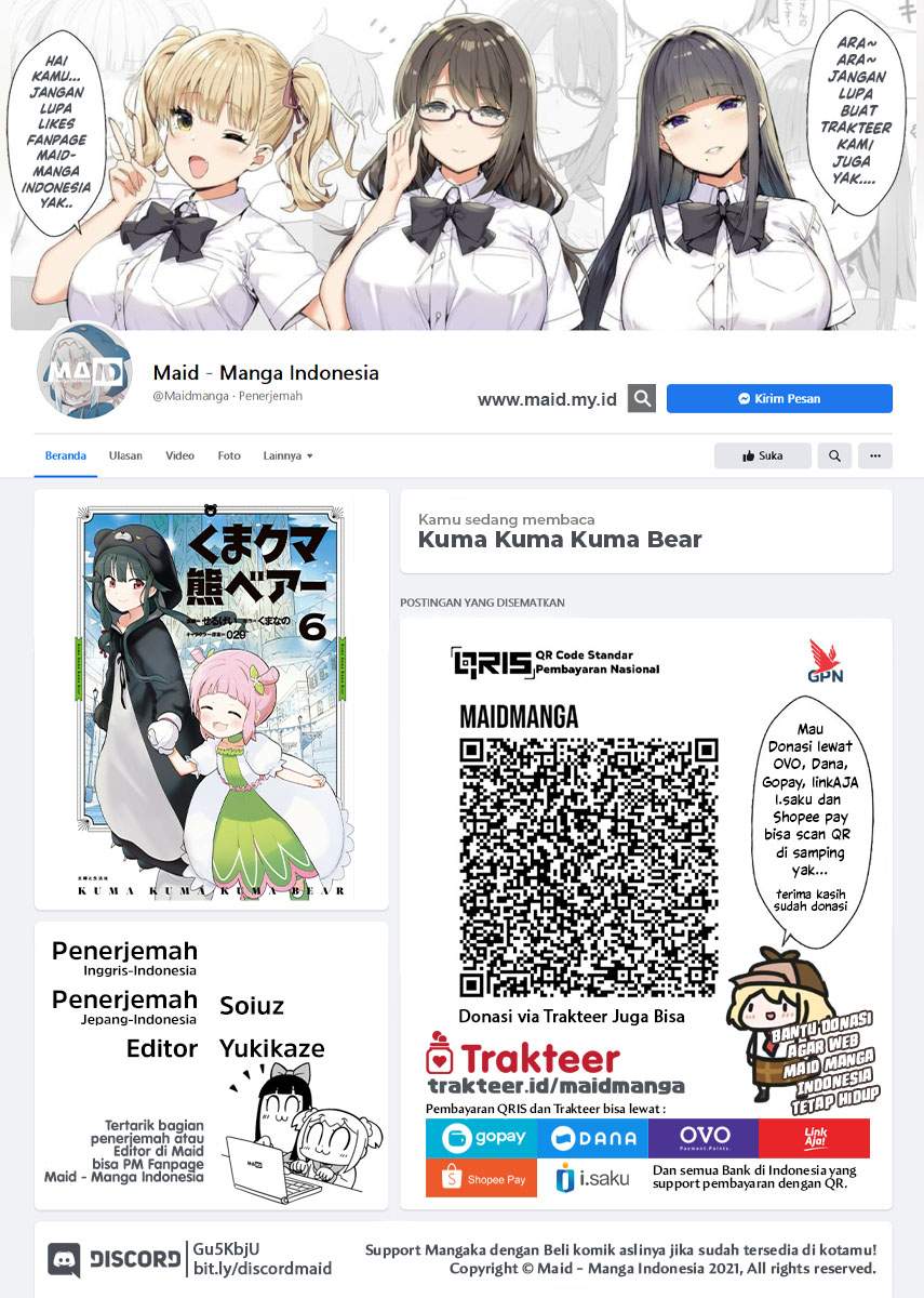 Kuma Kuma Kuma Bear Chapter 63 Gambar 2