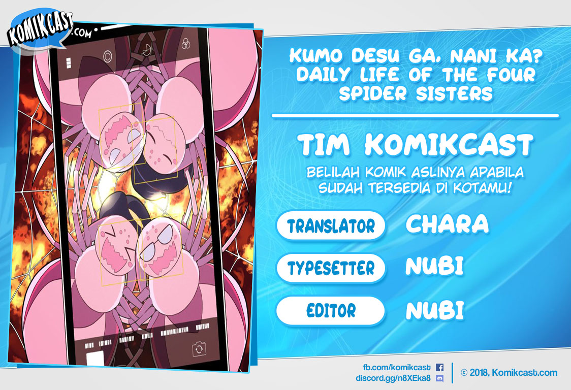 Kumo Desu ga, Nani ka? Daily Life of the Four Spider Sisters Chapter 01 Gambar 1