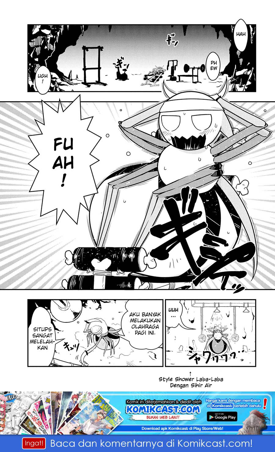 Kumo Desu ga, Nani ka? Daily Life of the Four Spider Sisters Chapter 03 Gambar 2