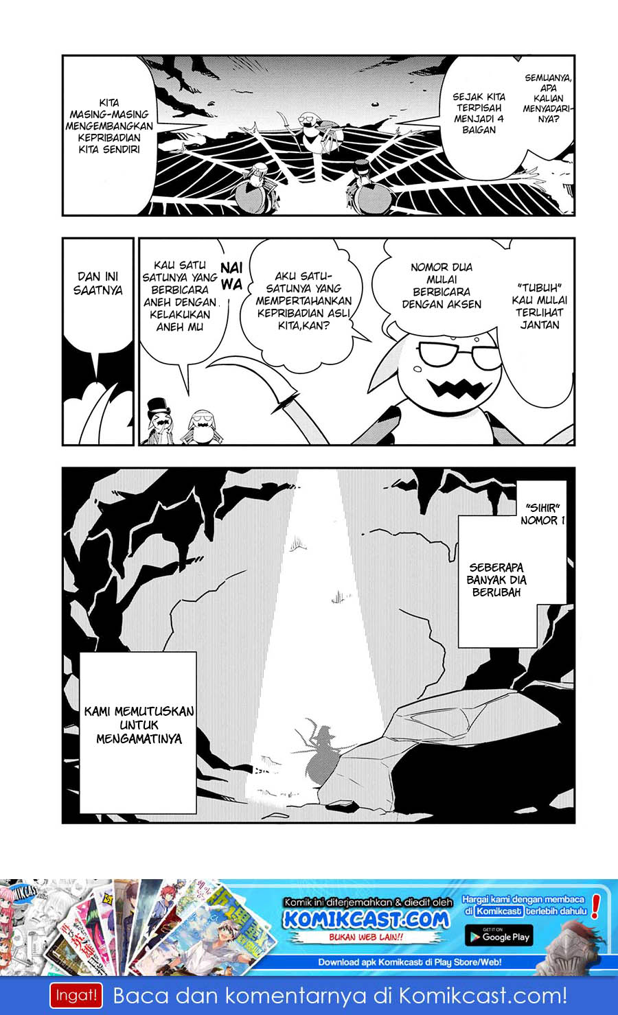 Kumo Desu ga, Nani ka? Daily Life of the Four Spider Sisters Chapter 04 Gambar 2