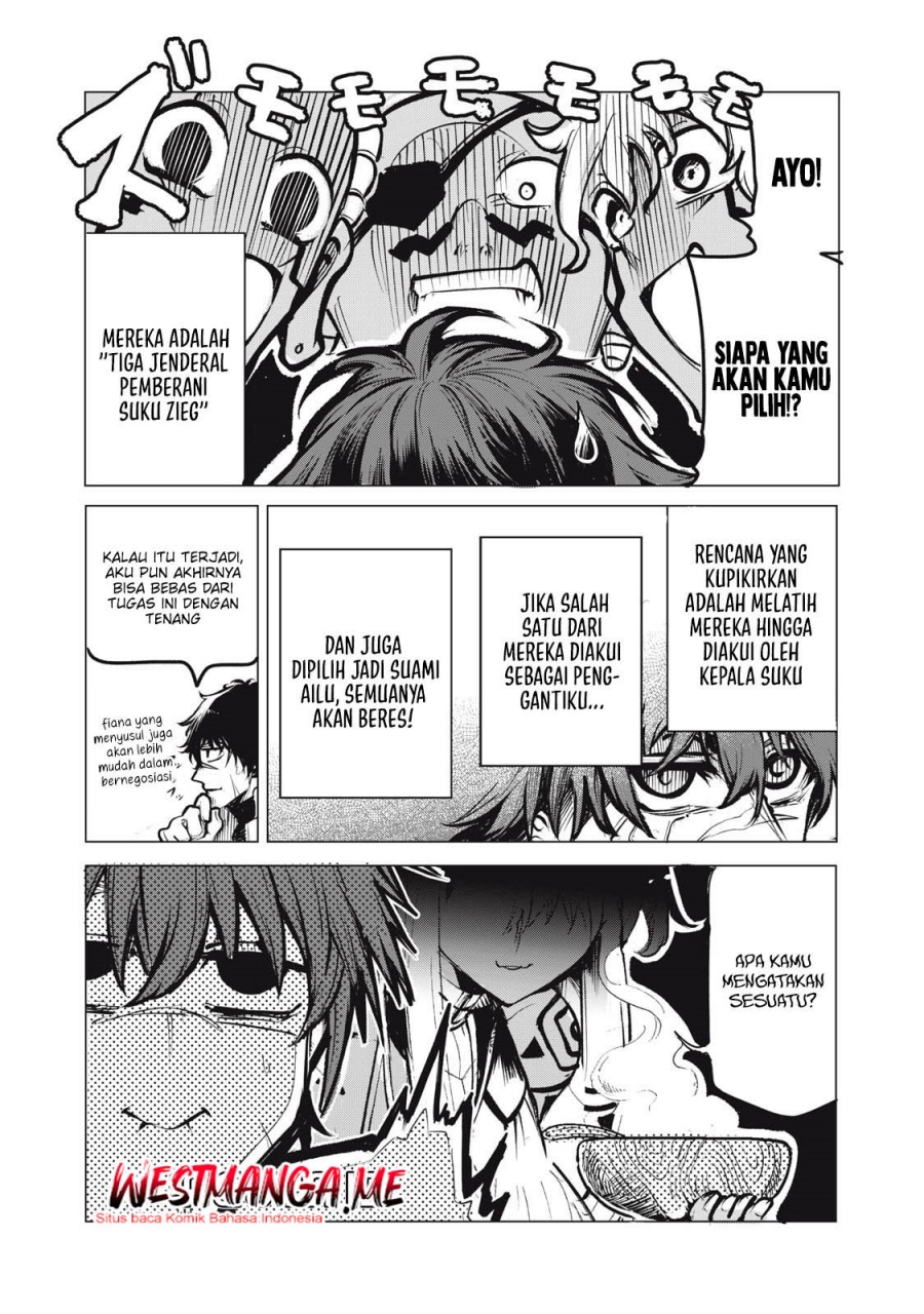 Kuni wo Owareta Ryuushi-san, Hirowareta Ringoku de Ukkari Musou shite Shimau. Chapter 16.1 Gambar 4