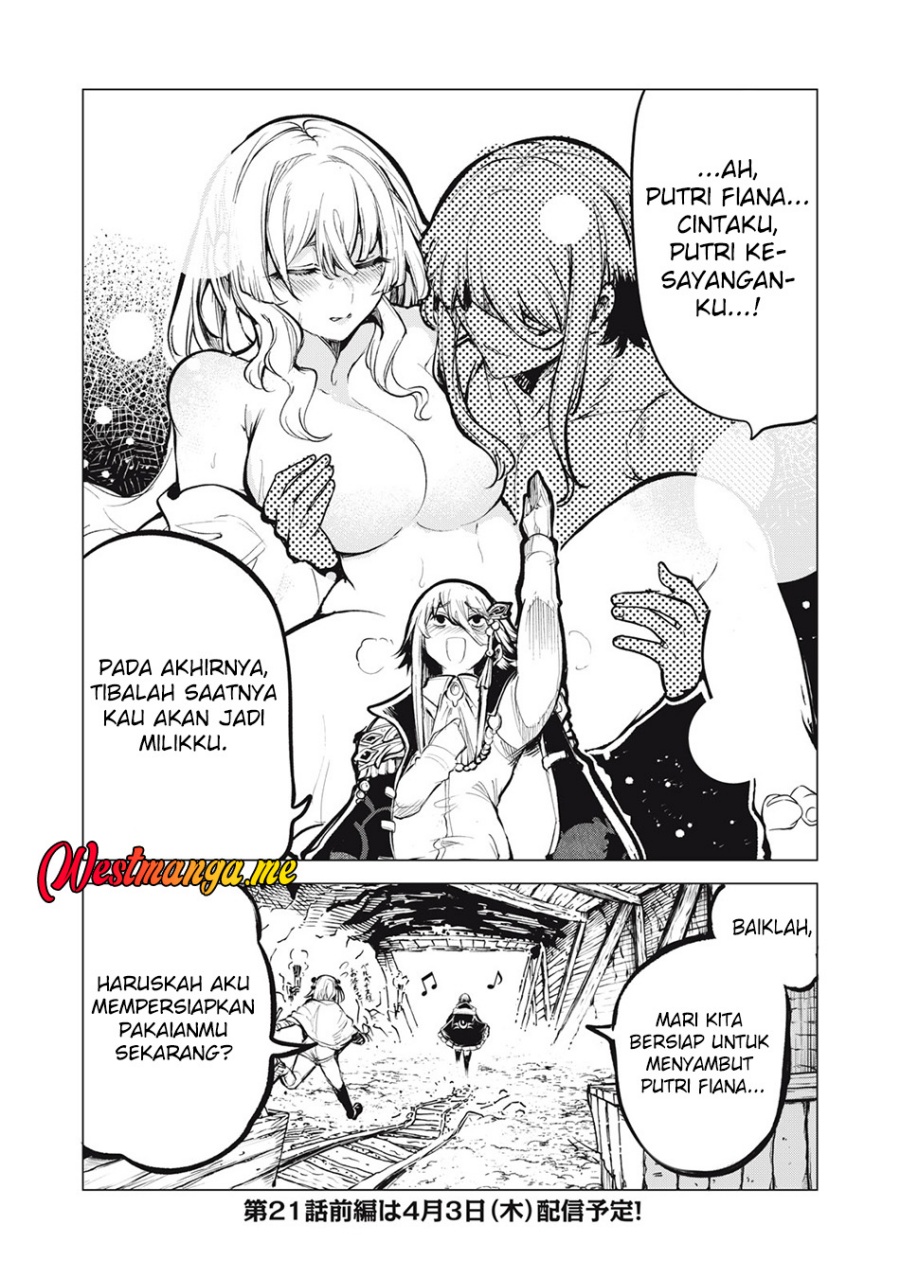 Kuni wo Owareta Ryuushi-san, Hirowareta Ringoku de Ukkari Musou shite Shimau. Chapter 20.2 Gambar 11