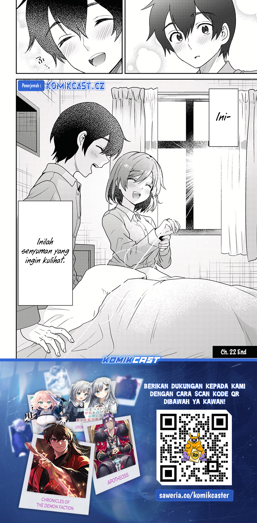 Kurasu no Daikirai na Joshi to Kekkon Suru Koto ni Natta Chapter 22.2 Gambar 25