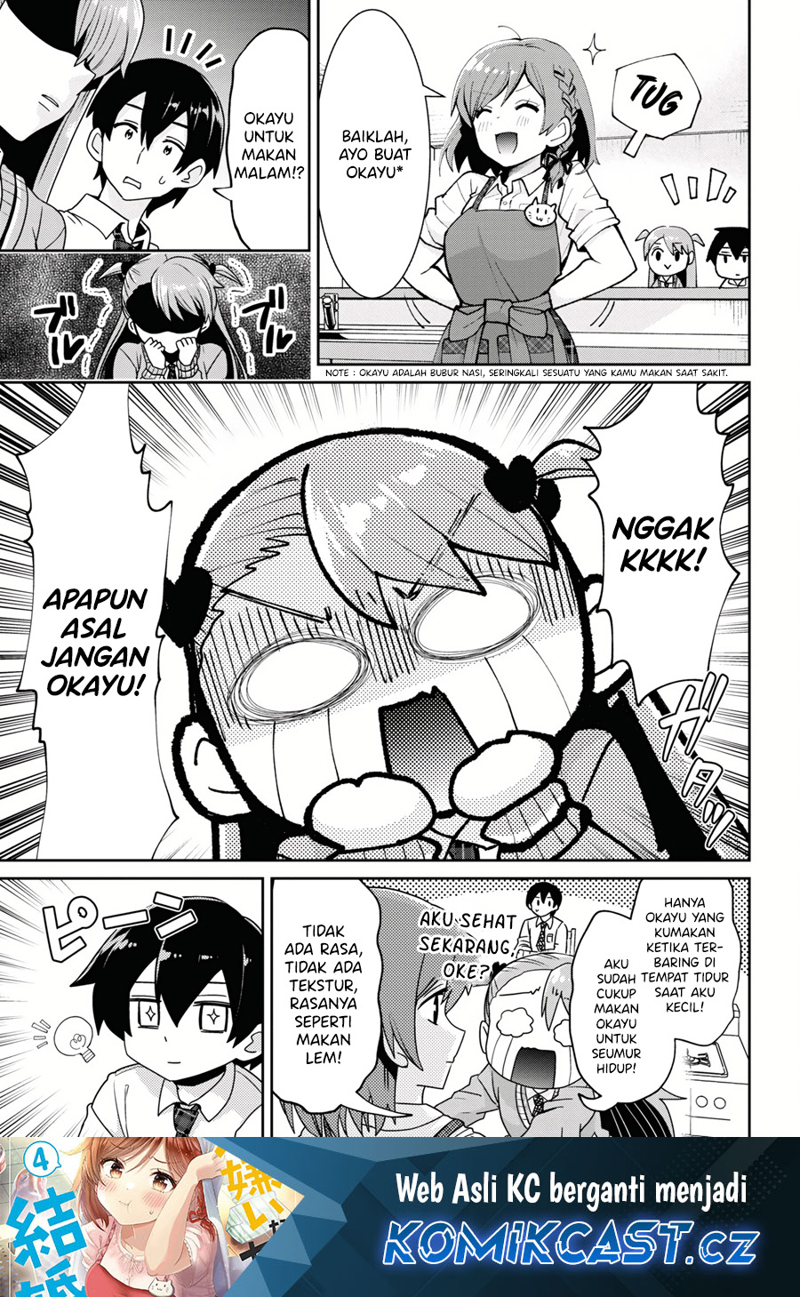 Kurasu no Daikirai na Joshi to Kekkon Suru Koto ni Natta Chapter 25.2 Gambar 2