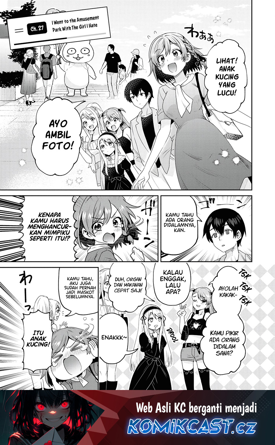 Kurasu no Daikirai na Joshi to Kekkon Suru Koto ni Natta Chapter 27.1 Gambar 2